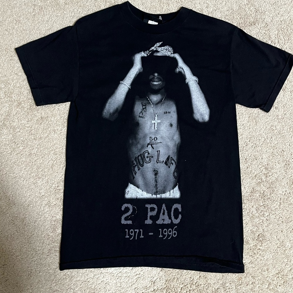 2006 Tupac double sided tee